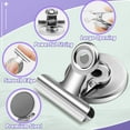 thumbnail image 2 of VNDUEEY 48 Pack Magnetic Clips, Refrigerator Magnets Fridge Magnets, Black Magnet Clips for Whiteboard, Clip Magnets for Photo Displays, Home, Office,Classroom, 2 of 6