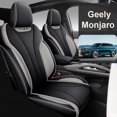 thumbnail image 2 of Funda de asiento de coche de cuero artificial personalizada específica para Geely Monjaro con juego completo delantero y trasero para Geely Xingyue L, 2 of 5
