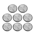 thumbnail image 1 of 8uds Redondo Atornillable Seguridad Rayos Reflectores Traseros Reflectores Blanco, 1 of 1