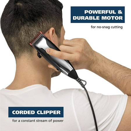 UNTESTED WAHL Home Haircutting Kit With Color Guards for Easy Identification Model 79722 Black