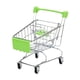 thumbnail image 1 of Mini carrito de compras, carrito de supermercado, carrito de mano, miniatura para juegos de rol, pequeño supermercado Verde, 1 of 9