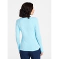 thumbnail image 4 of Avia Women's Seamless Tee with Long Sleeves, Sizes XS-XXXL, 4 of 6