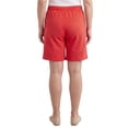 thumbnail image 4 of Turtle Bay New York Womens Interlock Knit Cotton Shorts with Elastic Waistband and Adjustable Drawstring, 4 of 6