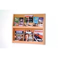 thumbnail image 2 of Wooden Mallet 12 Pocket Literature Display in Medium Oak, 2 of 2