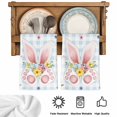 thumbnail image 5 of Easter Kitchen Towels Set of 1, Spring Rabbits Ears Feet Floral Blue Lattice Absorbent Dish Towels for Kitchen, Microfiber Hand Towel, Quick Drying Tea Towel for Cleaning Decorative Dishcloths, 5 of 7