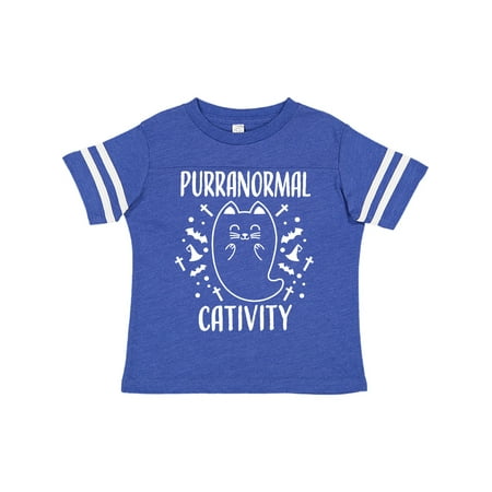 

Inktastic Purranormal Cativity with Cute Cat Ghost Gift Toddler Boy or Toddler Girl T-Shirt