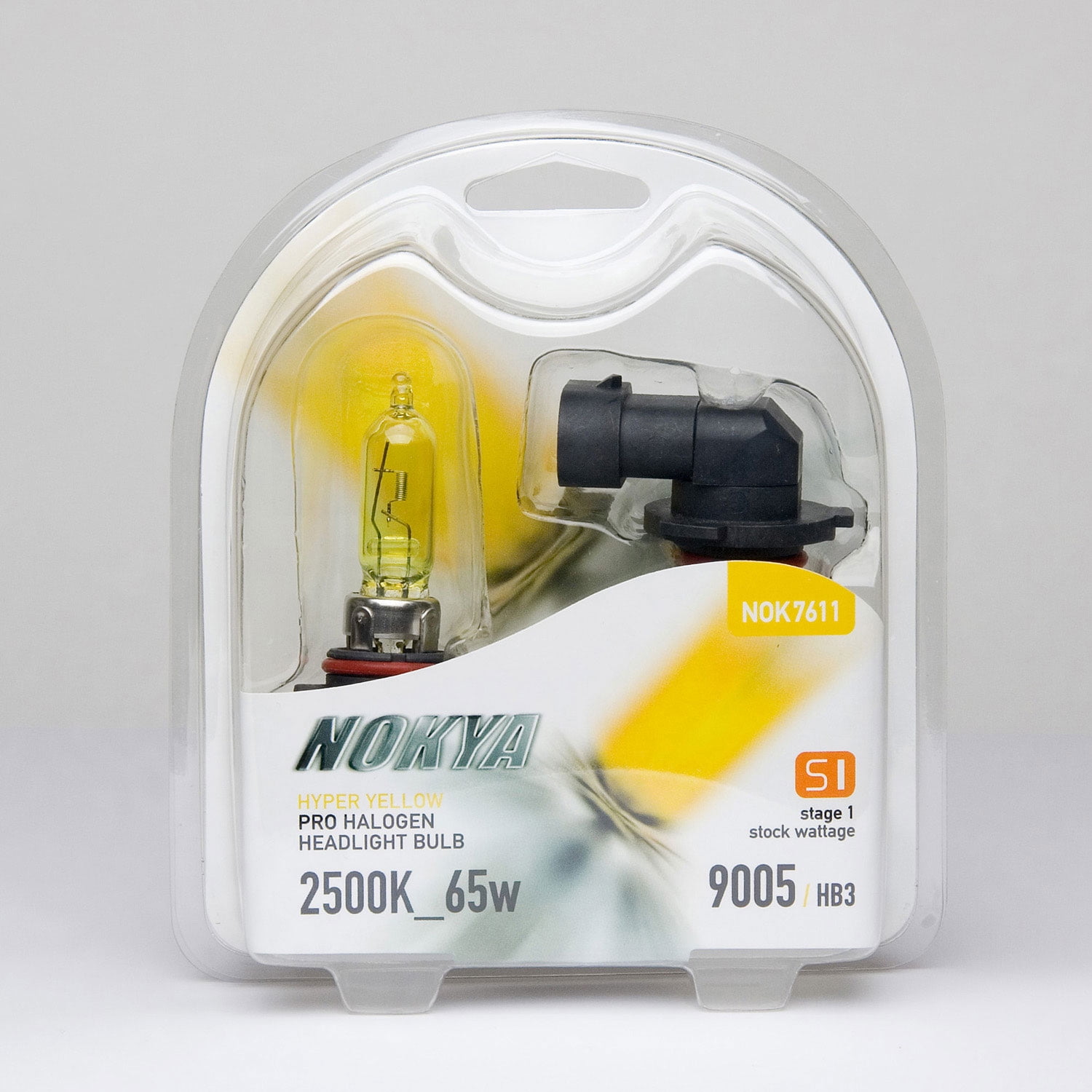Nokya Hyper Yellow H8 Headlight Fog Light Bulb 2500K Stage 1