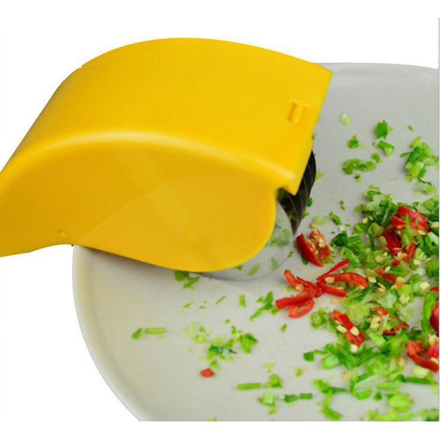 Verde 1 Uds herramienta de cocina de verduras cortadora rotativa a prueba de herrumbre de acero inoxidable
