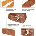thumbnail image 5 of Wide Elastic Waist Belt Women Adjustable fashion Dress Belt, 5 of 7