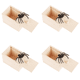 thumbnail image 1 of Spider Scare Box Artilugios de madera Broma divertida Truco Jugar Broma Gag Juguete, 1 of 5