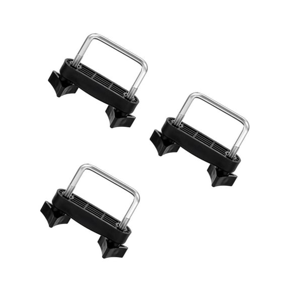 Worgeous 3pcs Roof Rack Mounting Bracket Cargo Carrier Rack Bolt Accessory Car Roof Cargo Carrier Clip