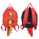 thumbnail image 4 of Kids Dinosaur Backpack, Cartoon Backpack for Preschool Boys Girls (Red), 4 of 4