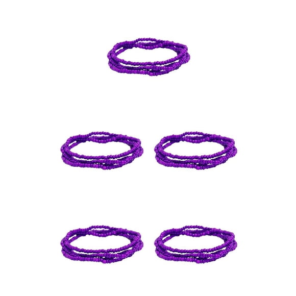 Sonducket Cuentas Cadena de cintura Estilo simple Niñas Vestido Ornamento Cadenas de vientre Tipo 36 Type2 NO2