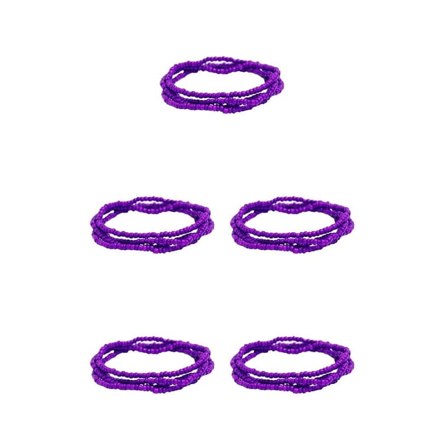 Sonducket Cuentas Cadena de cintura Estilo simple Niñas Vestido Ornamento Cadenas de vientre Tipo 36 Type2 NO2