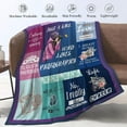 thumbnail image 2 of Yibo POP Lovers Gifts for Girls Women K POP Blanket for K POP Enthusiasts K POP Accessories for K POP Fans Funny K POP Theme Gift Birthday Gradution, 2 of 7