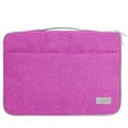 thumbnail image 3 of Aisboks 13-15'' Laptop Case for MacBook Pro 16 Laptops,Fuchsia Slim & Lightweight 15.6'' Laptop Sleeve with Soft Padded Lining, Stylish Computer Carrying Bag for Women, 3 of 8