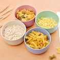 thumbnail image 3 of Fmxomd Unbreakable Cereal Bowls Set of 4, 6 OZ Lightweight Small Plastic Bowls, Microwave & Dishwasher Safe, BPA-Free, for Dessert, Cereal, Serving, Soup, Oatmeal, Pasta, Salad, 3 of 8