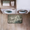 thumbnail image 4 of Stupell Industries Vintage Merry Christmas Greeting Printed Anti-Fatigue Floor Mat, design by Kim Allen, 30"x18", 4 of 9