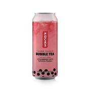 POCAS Bubble Tea, 4 ct, Strawberry Flavor, Taiwan Classic Milk Tea