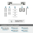 thumbnail image 5 of Amerock Highland Ridge Chrome Pivoting Double Post Toilet Paper Holder, 5 of 8
