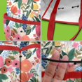 thumbnail image 5 of Garden Tool Bag,Pioneer Flower Floral Print Pattern Garden Tool Organizer,Garden Gifts,Waterproof Multi-Pocket Garden Tool Storage 11.8x5.5x11.4 Inch(Tools NOT Included), 5 of 6