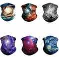 thumbnail image 3 of Amerteer Sports Unisex Head Face Mask Neck Gaiter Tube Bandana Scarf Beanie Dustproof Outdoor for Workout Yoga Running Hiking Riding for Men Women-6 Colors, 3 of 7