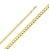 14K Gold 4.7 mm Cuban Chain : 26"