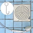thumbnail image 5 of 20 Pcs Stainless Steel Floor Drain Handle Hook Shower Hooks, 5 of 6