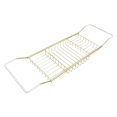 thumbnail image 4 of IFANLANDOR Stainless Steel Rectangular Bath Tub Tray for Bathing Accessories 1Set, 4 of 8