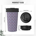 thumbnail image 3 of Fuzoiu Anchors Print Stainless Steel Travel Mug,Vacuum Insulated Coffee Travel Mug,Reusable Coffee Cup for Hot and Cold, 3 of 8