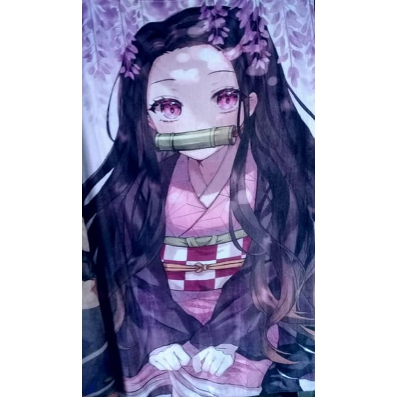 Exclusiva! Cobija Frazada Ultra Suave Demon Slayer Kimetsu no Yaiba Nezuko Kamado