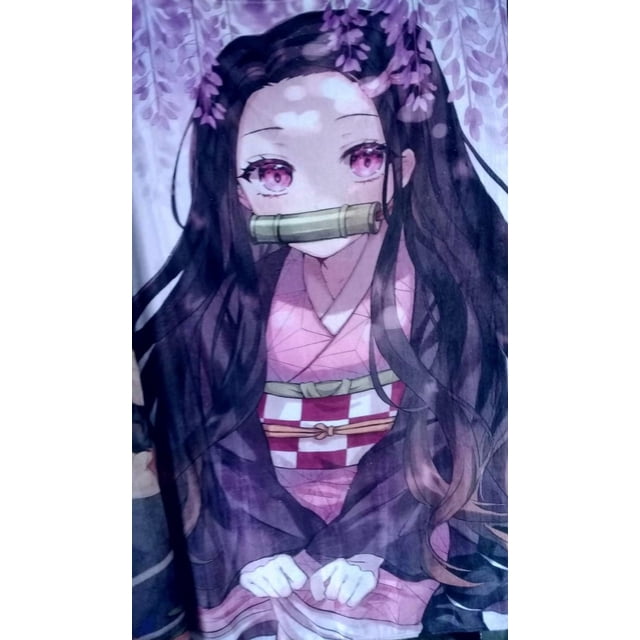 Exclusiva! Cobija Frazada Ultra Suave Demon Slayer Kimetsu no Yaiba Nezuko Kamado