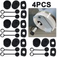 thumbnail image 5 of Nuevo Juego 6 Piezas Juego 6 Piezas Accesorios Tapón Antiderrames para Tazas Al Aire Libre Tapón Antiderrames Silicona para (negro), 5 of 5