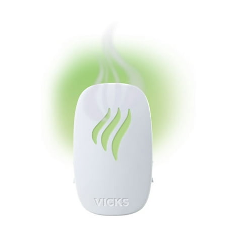 Vicks Plug-In Waterless Vaporizer with Nightlight, (Best Affordable Portable Vaporizer)