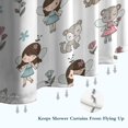 thumbnail image 6 of Fairy Princess Animal Pattern Shower Curtain 84"x72" ,Bathroom Decorative Shower Curtains Set with 12 Hooks,Modern Waterproof Washable Shower Curtain, 6 of 6