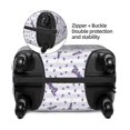 thumbnail image 6 of Uemuo Lavender Flowers Printed Washable Luggage Cover - Fashion Suitcase Protector Fits 18-32 Inch Luggage -Medium, 6 of 9