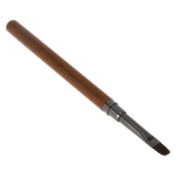 1 Pc Big Circle Nail Painting Brushes for Polish Painting Home DIY Brown
