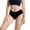 Black, variant on yunLCZ Women's Cotton Underwear High Waist Women's Pure Cotton Underwear Large Size High Waist Breathable High Elastic High Slit Crotch Briefs