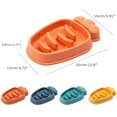 thumbnail image 4 of Greeniant Universal Pet Slow Food Bowl PP Healthy Eat Smooth Bowls Feeder Feeding Container Accesorio para el hogar Cocina Azul Suministros para perros Amarillo Greeniant PT003927-04B, 4 of 6