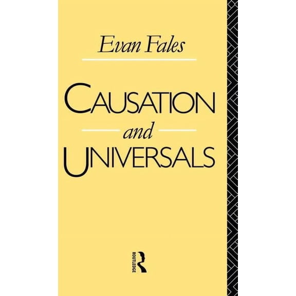 Causation and Universals, (Hardcover)