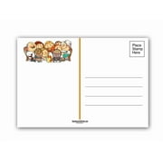 Happy Thanksgiving Postcards - 4 x 6 Thanksgiving Postcards - 40 Postcards Total