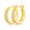 Rose, variant on Rose/Gold Moissanite Earrings for Women 0.24cttw D Color VVS1 Clarity S925 Sterling Silver Diamond Earrings Hoops Round Cut Bridal Earrings for Wedding Men Moissanite Hoop Earring