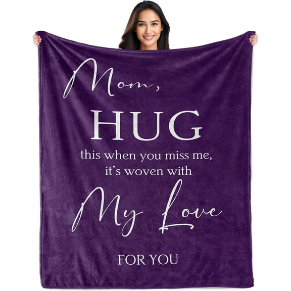 Gifts for Mom, Mom Birthday Gifts, Birthday Gifts for Mom, Mom Gifts, Gift for Mom Birthday, Mom Gifts from Daughters Son, Mother Birthday Gifts, Best Mom Ever Gifts, Mama Gifts Blanket 60"x50"