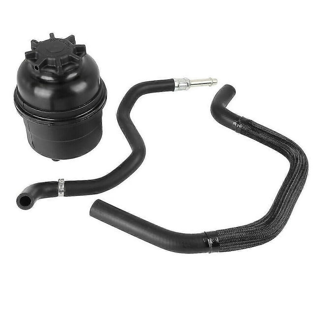Car Power Steering Fluid Reservoir Tank and Power Steering Hose Compatible for E30 E46 E36 323I 325
