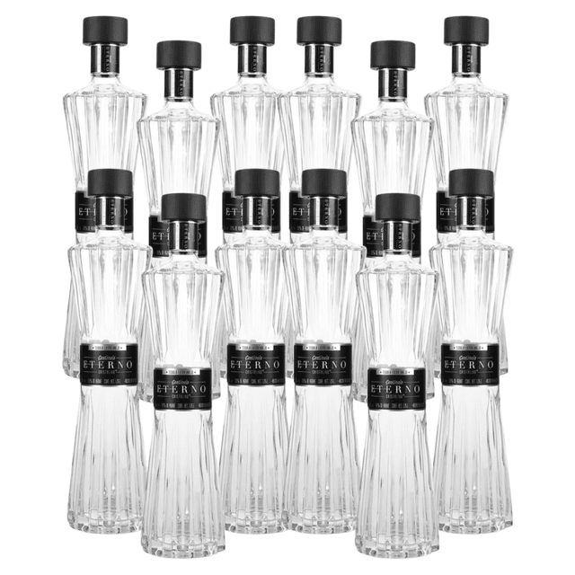 PACK DE 12 TEQUILA CENTINELA ETERNO EXTRA AÑEJO CRISTALINO 1.75LT