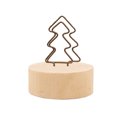thumbnail image 1 of (tree, lotus) wooden card holder for wedding/party, 1 of 14