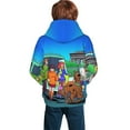 thumbnail image 2 of Scooby Doo Boys Girls Hoodies Fashion Graphic Hooded Sweatshirt Casual Pullover Outwear for Kids Youth, 2 of 8
