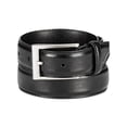 thumbnail image 2 of ALFANI Mens Black Embossed Faux Leather Casual Belt 42\44, 2 of 3