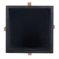 thumbnail image 7 of SAFAVIEH Anston Modern Glam Square Patio Planter with Stand, Natural/Black, 7 of 7