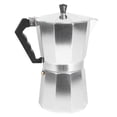 thumbnail image 2 of XYCCA Aluminium Octagonal Coffee Pot Kettle Coffee Maker Moka Pot for Home Coffee Shop UseSilver 450ML-082001, 2 of 5